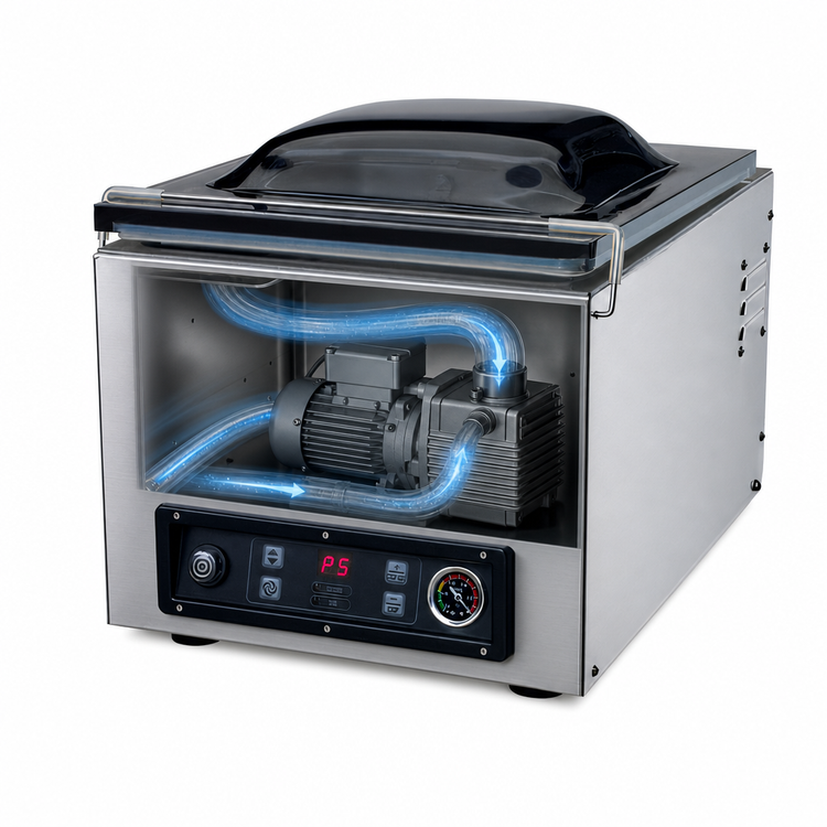 Product image #4 for Hamilton Beach Commercial PrimaVac HVC305 Countertop In-Chamber Vacuum Sealer with 12-Inch Seal Bar