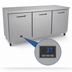 Thumbnail image #4 for Kelvinator Commercial 72-Inch Wide 3-Section ADA Undercounter Refrigerator, Solid Doors, Rear-Mounted Self-Contained
