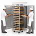 Thumbnail image #4 for Adamatic Roll-In Oven Rack, A-Style Lift, Double Side Load, 24-Pan Capacity
