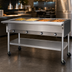 Thumbnail image #4 for Eagle Group Portable Electric Hot Food Table, Open Base, 66-Inch, 4 Dry Wells, 240V