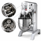 Thumbnail image #4 for DoughXpress BakeryXpress DXP-PM060 60-Quart Floor Model Gear-Driven Planetary Mixer with Hydraulic Bowl Lift, 4-Speed, 220V