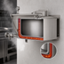Thumbnail image #4 for Legion LSWC-100 100-Gallon Full-Jacketed Stationary Wall-Mount Direct Steam Kettle
