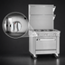 Thumbnail image #4 for Southbend Platinum Heavy Duty 16-Inch Modular Gas Range with 2 Open Burners