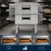 Thumbnail image #4 for Middleby Marshall PS638E-3 Electric Triple-Deck Impingement Plus Conveyor Pizza Oven