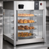 Thumbnail image #4 for Countertop Full Service Heated Display Case with 4 Rotating Shelves