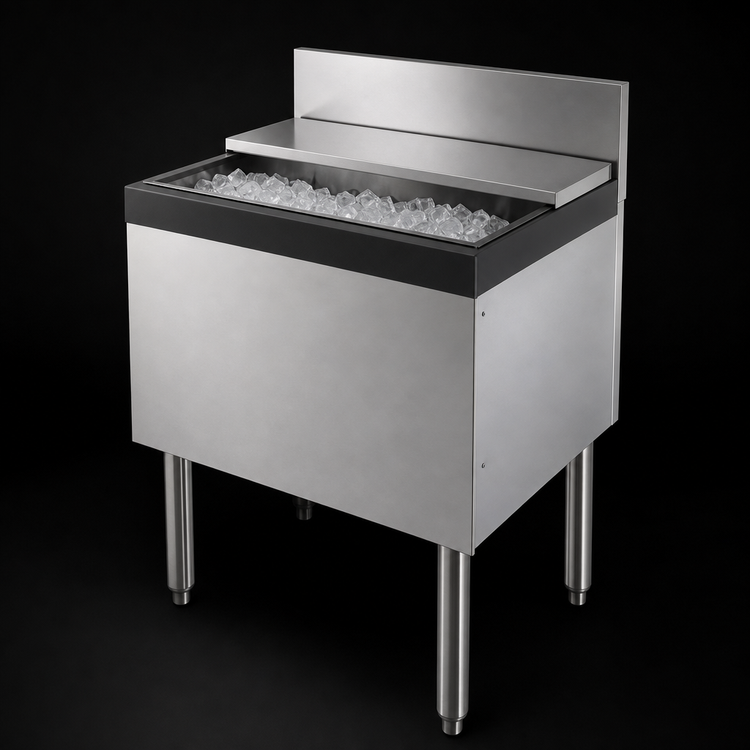 Product image #4 for Perlick Top Shelf TS Series 24-Inch Modular Underbar Ice Chest/Cocktail Unit, Non-Cold Plate