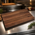 Thumbnail image #4 for Boos Block American Black Walnut Edge Grain Kitchen Countertop with Varnique Finish