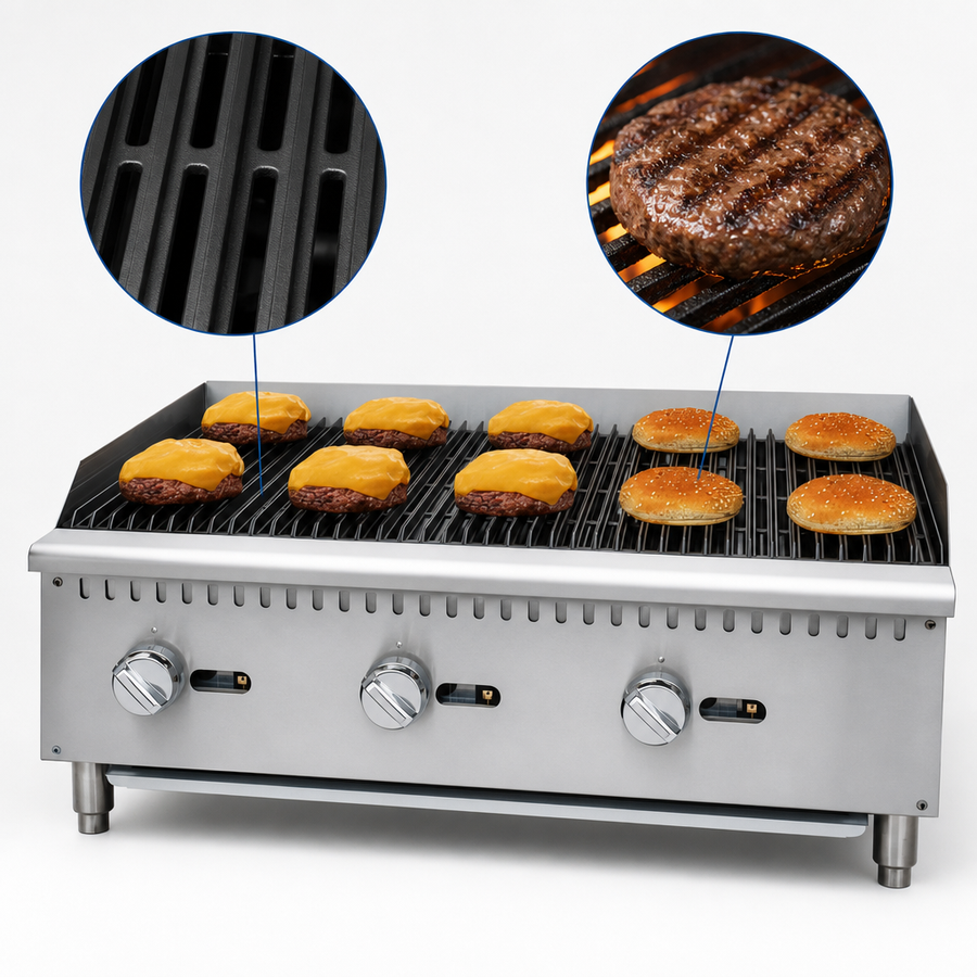 Heavy-Duty Cast Iron Grates