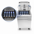 Thumbnail image #3 for Atosa CookRite ATFS-75ES-NG 75 lb. Floor Model Natural Gas Deep Fryer