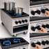Thumbnail image #4 for BakeMax Double Burner Gas Stock Pot Range with 3-Ring Burners and Stainless Steel Exterior