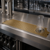 Thumbnail image #4 for Micro Matic 28-Inch Surface-Mount Stainless Steel Drip Tray Trough with Integral Glass Rinser