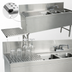 Thumbnail image #4 for Advance Tabco Prestige PRB-24-43R 48-Inch 2-Compartment Underbar Sink Unit with Left Drainboard