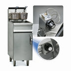 Thumbnail image #4 for Imperial (Middleby) IRF-40-OP Range-Match Gas Open-Pot Fryer, 40 lb, Thermostatic, Stainless Steel