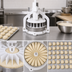 Thumbnail image #4 for Omcan USA Manual Countertop Dough Divider, 6.6 lb Capacity, 30-Piece, White Enamel Finish