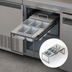 Thumbnail image #4 for Glastender Full Condiment Drawer Insert for 12-Inch Door Opening, Bar-Profile Cooler, 6 Cups