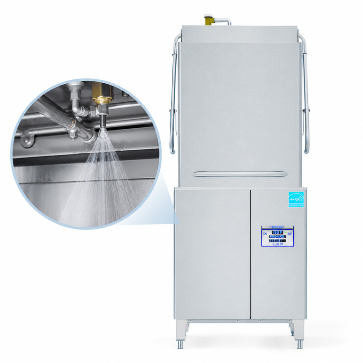 Product image #4 for Jackson DynaStar HH-E Tall Chamber High-Temperature Sanitizing Door-Type Dishwasher with Built-In Booster Heater