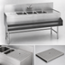 Thumbnail image #4 for Eagle Spec-Bar Three-Compartment Underbar Sink Unit with Right Drainboard, 48-Inch Wide