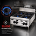 Thumbnail image #4 for Vulcan Achiever VHP212 12-Inch 2-Burner Heavy Duty Gas Countertop Hot Plate