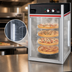Thumbnail image #4 for Hatco Flav-R-Savor 2-Door Countertop Humidified Hot Food Holding and Display Cabinet with 4-Tier Motorized Rotating Circle Rack