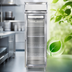 Thumbnail image #4 for Continental Refrigerator D1FSNSSGD Designer Line One-Section Full-Size Shallow Depth Reach-In Display Freezer with Glass Door