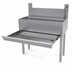 Thumbnail image #4 for 36-Inch Stainless Steel Underbar Beer Drainer with Tubing Chase and Front Drain Pan