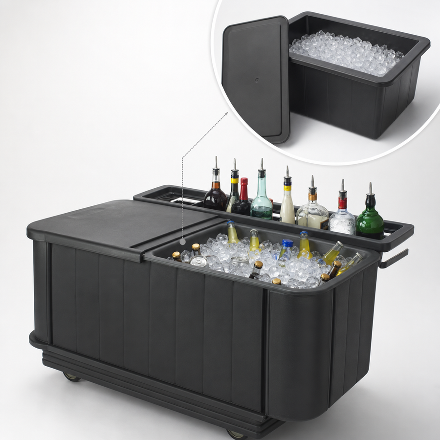 80-Lb Ice Sink Included