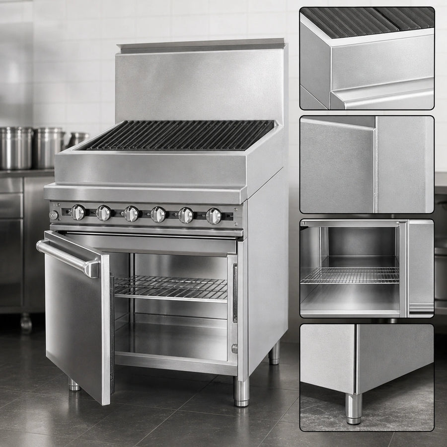 Stainless Steel Exterior and Interior