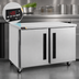 Thumbnail image #4 for Traulsen Centerline Compact 48-Inch Two-Section Undercounter Freezer with Rear-Mount Refrigeration and Solid Doors