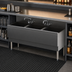 Thumbnail image #4 for Top Shelf TSF Series Extra-Capacity Three-Compartment Underbar Sink Unit, 54 Inch W x 24 Inch D, Stainless Steel