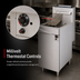Thumbnail image #4 for Vulcan LG400 Freestanding Gas Fryer with Twin Baskets, 45-50 lb Capacity, Millivolt Controls