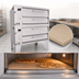 Thumbnail image #4 for Bakers Pride Super Deck Series Gas Double-Deck Pizza Deck Oven with 45 x 34.5 Inch Ceramic Bake Deck