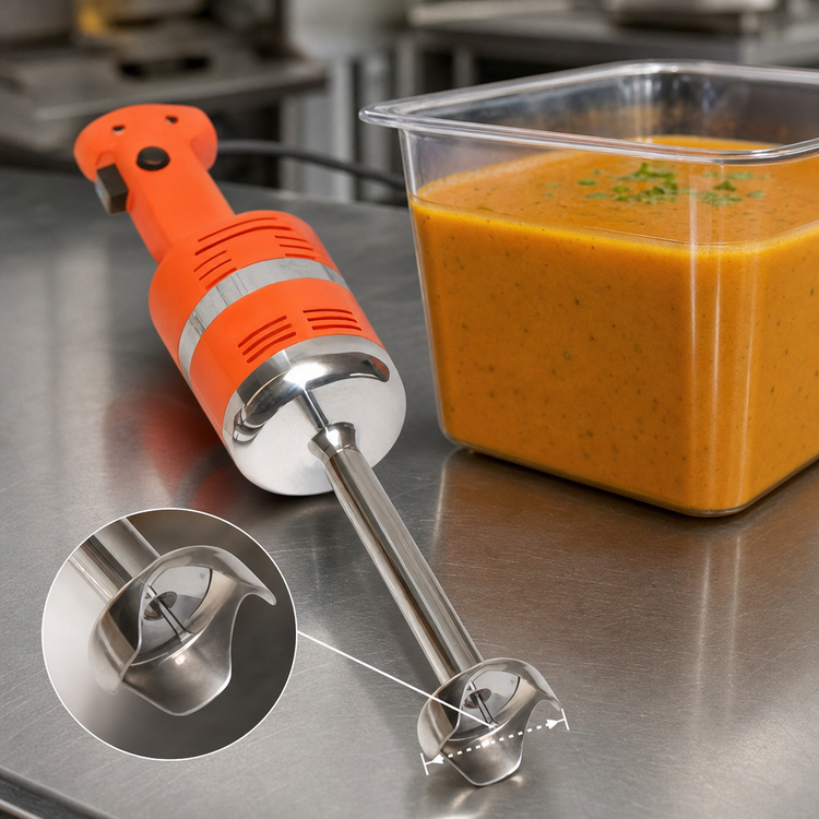 Product image #4 for Junior Single-Speed Immersion Blender with 9-Inch Stainless Steel Shaft, 3-Gallon Capacity