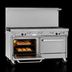 Thumbnail image #4 for Southbend Ultimate 60-Inch Gas Restaurant Range with 9 Burners, Standard Oven, and Cabinet Base