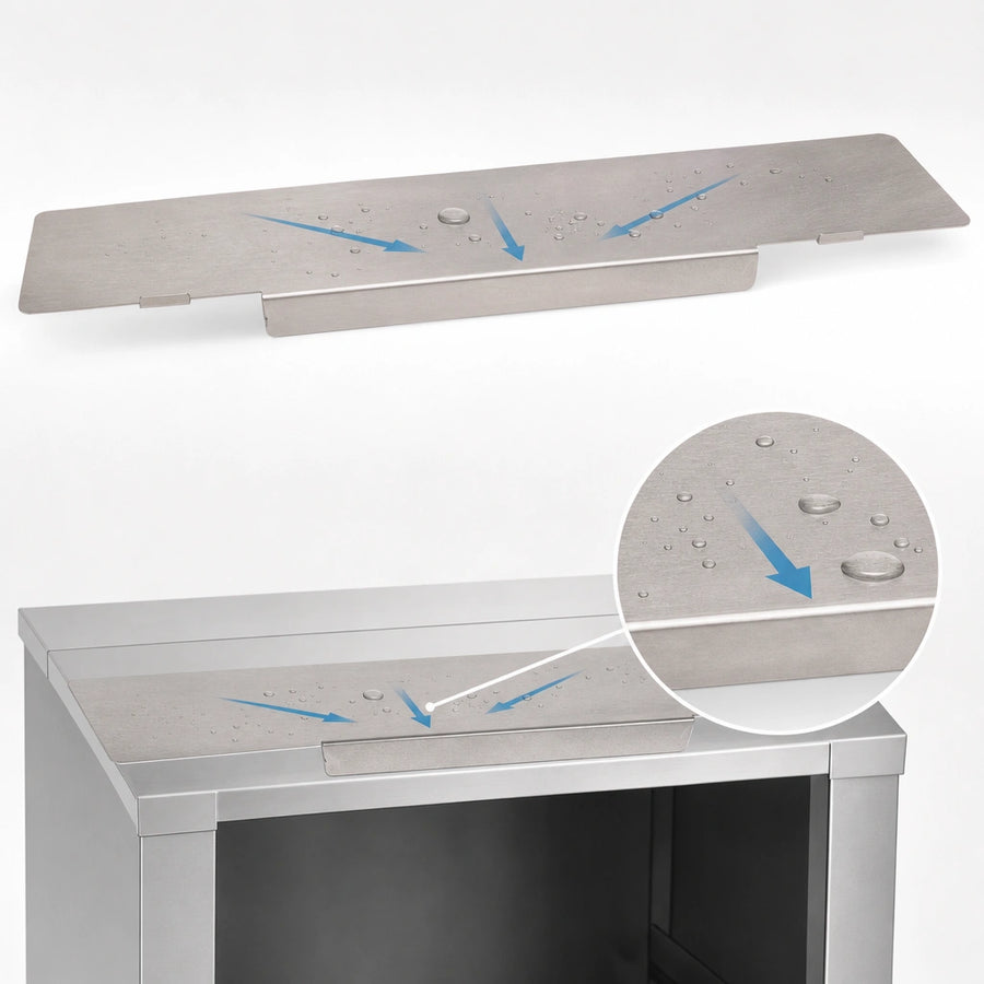 Pitched Drainboard Top