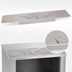 Thumbnail image #4 for BK Resources 24 Inch x 21 Inch Underbar Stainless Steel Glass Rack Cabinet with Drainboard Top and Open Front Base