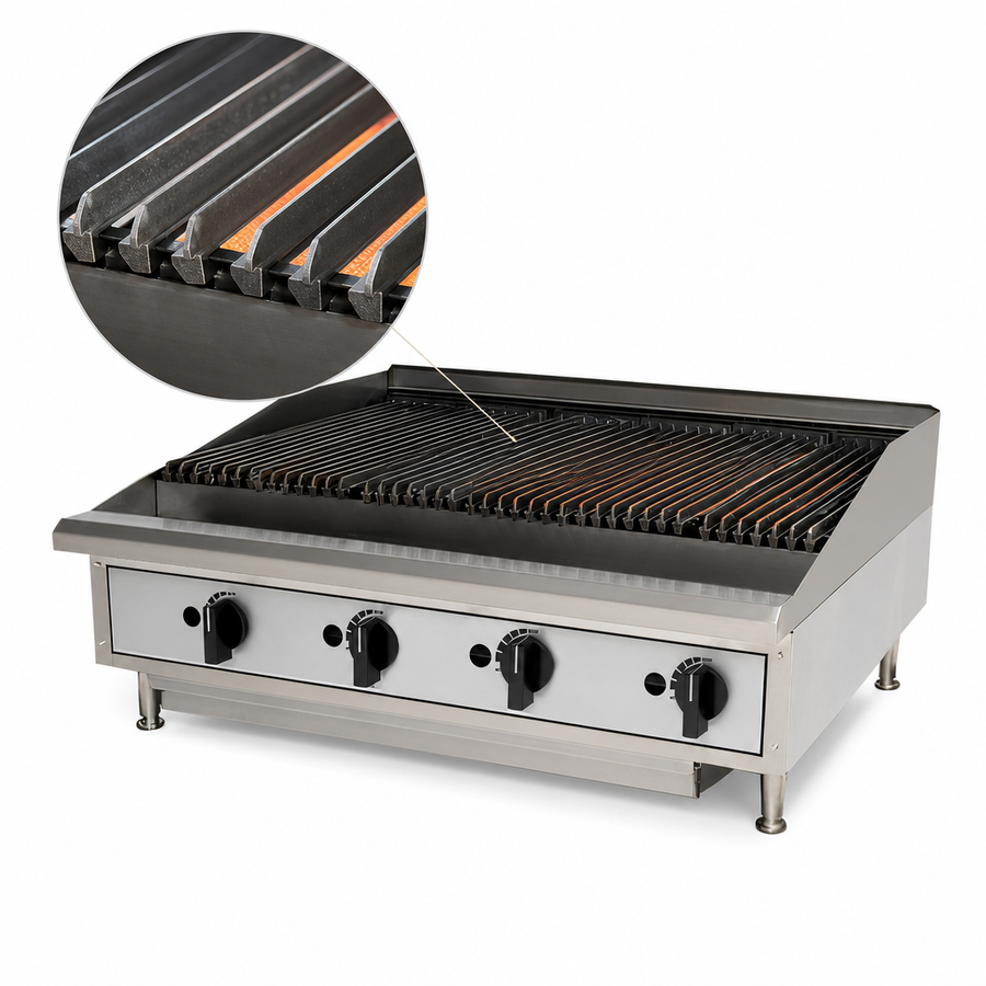 Heavy Stainless Steel Radiants