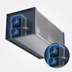 Thumbnail image #4 for Berner Industrial 60-Inch Ambient Direct-Drive Air Curtain with 2 x 1 HP Motors