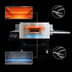 Thumbnail image #4 for Moretti Forni TT96E1S Single-Deck Electric Conveyor Pizza Oven with Stand