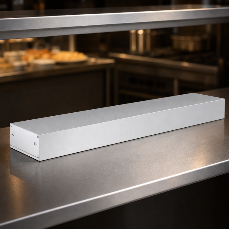 Product image #4 for Hatco Glo-Ray 96-Inch Single Infrared Strip Heater, Unlighted, 2.4 kW
