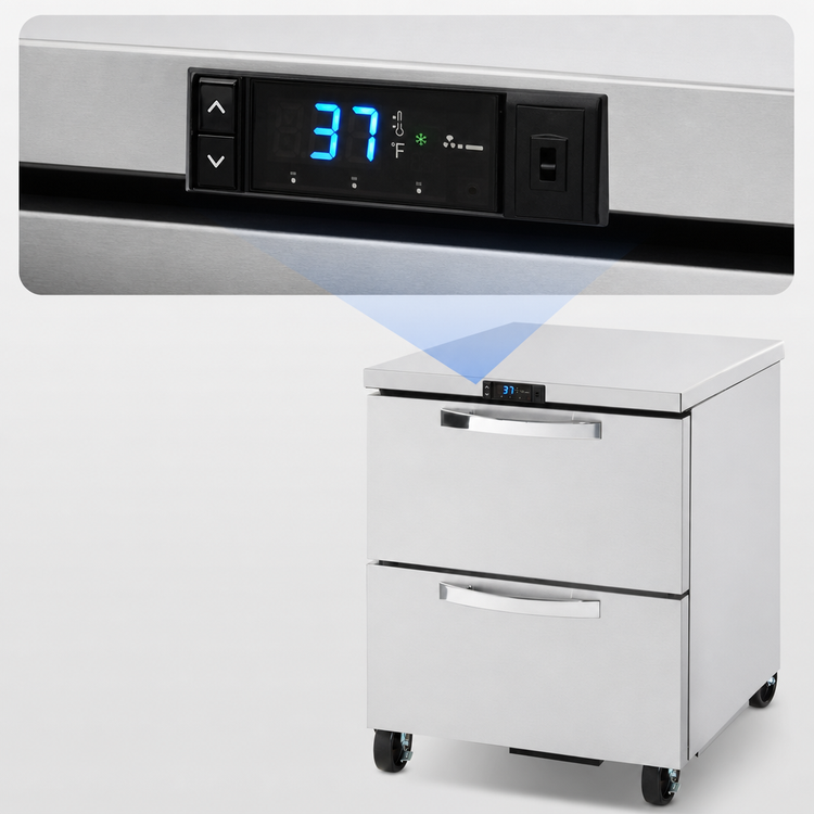 Product image #4 for True SPEC SERIES 27-Inch Undercounter Refrigerator with 2 Drawers