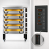 Thumbnail image #4 for PizzaMaster PM 935ED 5-Deck Electric Pizza Deck Oven with 932°F Max Temperature
