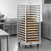Thumbnail image #4 for Panco Open Frame Aluminum Roll-In Refrigerator Rack for 24 18