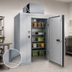 Thumbnail image #4 for Polar-Pak Indoor Floorless Walk-In Cooler with Top-Mounted Self-Contained Refrigeration