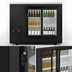 Thumbnail image #4 for Atosa 48-Inch Shallow Depth Two-Section Back Bar Cooler with Sliding Glass Doors