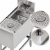 Thumbnail image #4 for Eagle Spec-Bar 12-Inch Stainless Steel Dump Sink with Glass Rinser