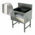 Thumbnail image #4 for Advance Tabco Prestige 42-Inch Stainless Steel Bar Ice Chest, Without Cold Plate, 127 lb Capacity