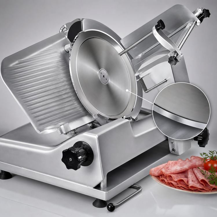 Product image #4 for Univex Premium Series 13-Inch Semi-Automatic Gravity Feed Commercial Slicer