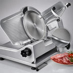 Thumbnail image #4 for Univex 1000S 13-Inch Semi-Automatic Gravity-Feed Commercial Slicer, Belt-Driven, 1/2 HP, Anodized Aluminum