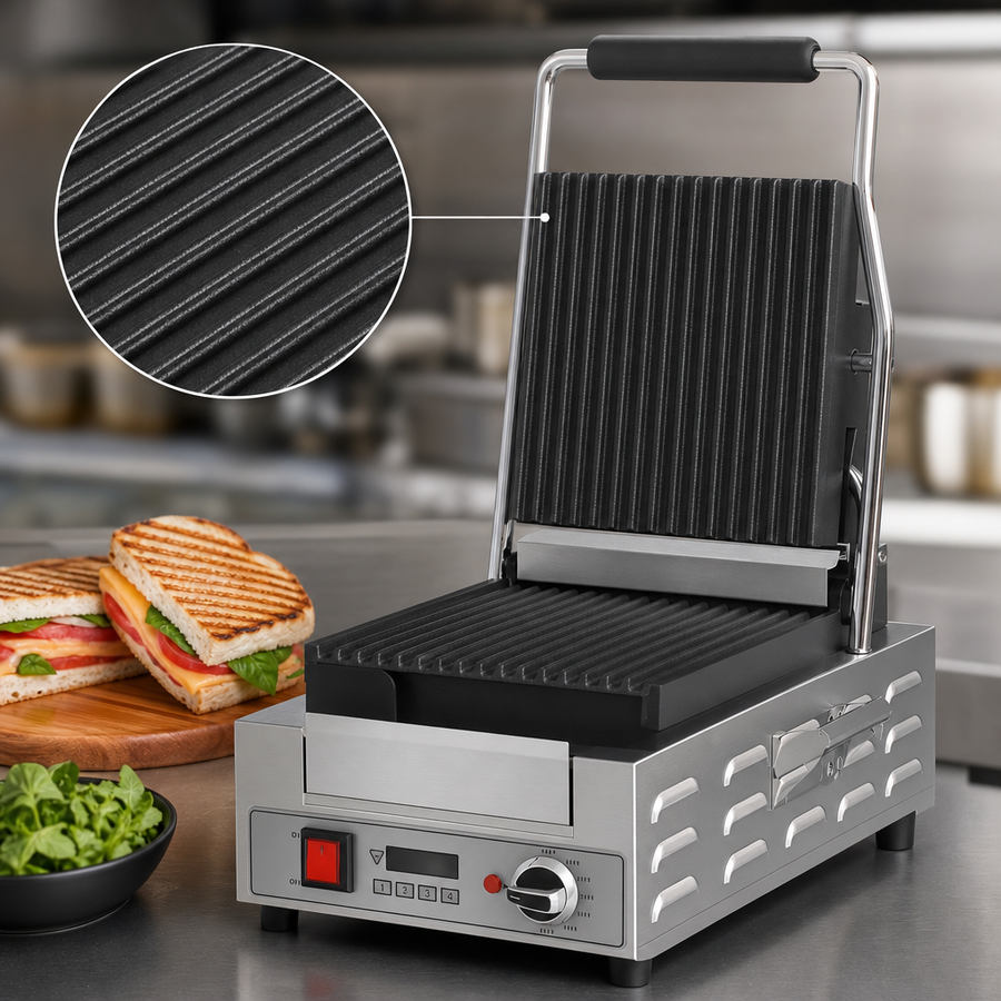 Ribbed Cast Iron Plates