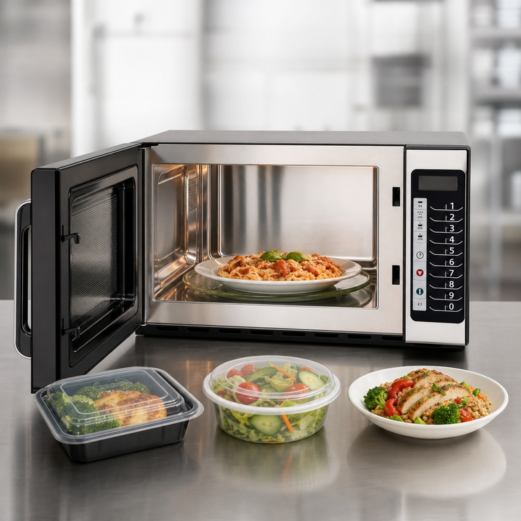 Product image #4 for Amana Commercial Medium Volume 1000 Watt 1.2 Cu. Ft. Countertop Microwave Oven